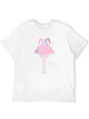 Flamingo Lightweight Cotton T-Shirt – Daily Comfort Graphic Shirt