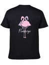 Flamingo Lightweight Cotton T-Shirt – Daily Comfort Graphic Shirt
