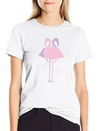 Flamingo Lightweight Cotton T-Shirt – Daily Comfort Graphic Shirt