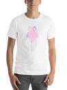 Flamingo Lightweight Cotton T-Shirt – Daily Comfort Graphic Shirt