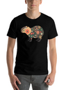 Floral Capybara With Flowers Lightweight Cotton T-Shirt – Daily Comfort Graphic Shirt