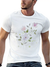 Floral Lightweight Cotton T-Shirt – Daily Comfort Graphic Shirt