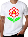 Flower Blossom Garden Plant Lightweight Cotton T-Shirt – Daily Comfort Graphic Shirt