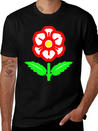Flower Blossom Garden Plant Lightweight Cotton T-Shirt – Daily Comfort Graphic Shirt