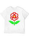 Flower Blossom Garden Plant Lightweight Cotton T-Shirt – Daily Comfort Graphic Shirt