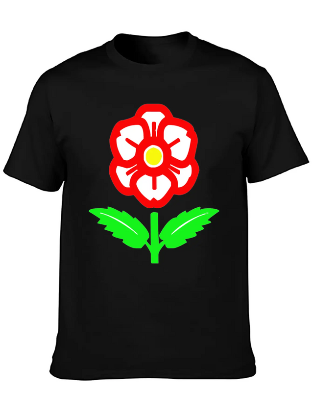 Flower Blossom Garden Plant Lightweight Cotton T-Shirt – Daily Comfort Graphic Shirt