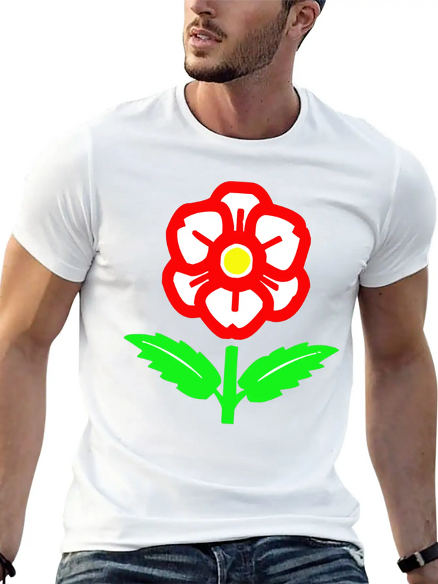 Flower Blossom Garden Plant Lightweight Cotton T-Shirt – Daily Comfort Graphic Shirt