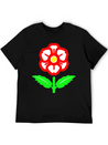 Flower Blossom Garden Plant Lightweight Cotton T-Shirt – Daily Comfort Graphic Shirt