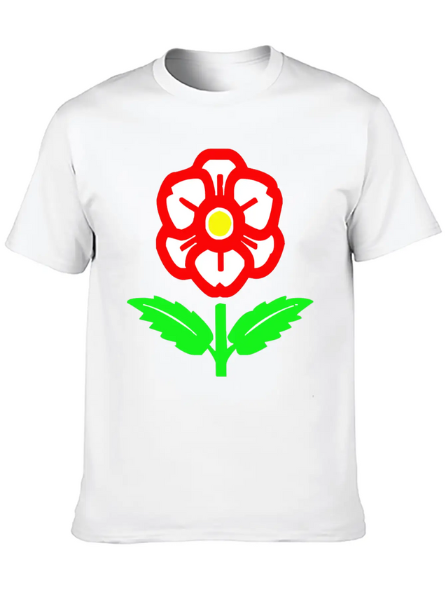Flower Blossom Garden Plant Lightweight Cotton T-Shirt – Daily Comfort Graphic Shirt