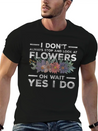 Flowers Fragrance Romantic Blossom Lightweight Cotton T-Shirt – Daily Comfort Graphic Shirt