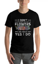 Flowers Fragrance Romantic Blossom Lightweight Cotton T-Shirt – Daily Comfort Graphic Shirt