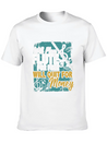 Flute Lightweight Cotton T-Shirt – Daily Comfort Graphic Shirt