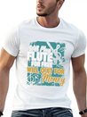Flute Lightweight Cotton T-Shirt – Daily Comfort Graphic Shirt