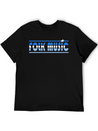 Folk Music Retro Lightweight Cotton T-Shirt – Daily Comfort Graphic Shirt