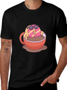 Food Choco Pool Lightweight Cotton T-Shirt – Daily Comfort Graphic Shirt