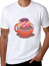 Food Choco Pool Lightweight Cotton T-Shirt – Daily Comfort Graphic Shirt