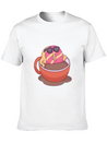 Food Choco Pool Lightweight Cotton T-Shirt – Daily Comfort Graphic Shirt