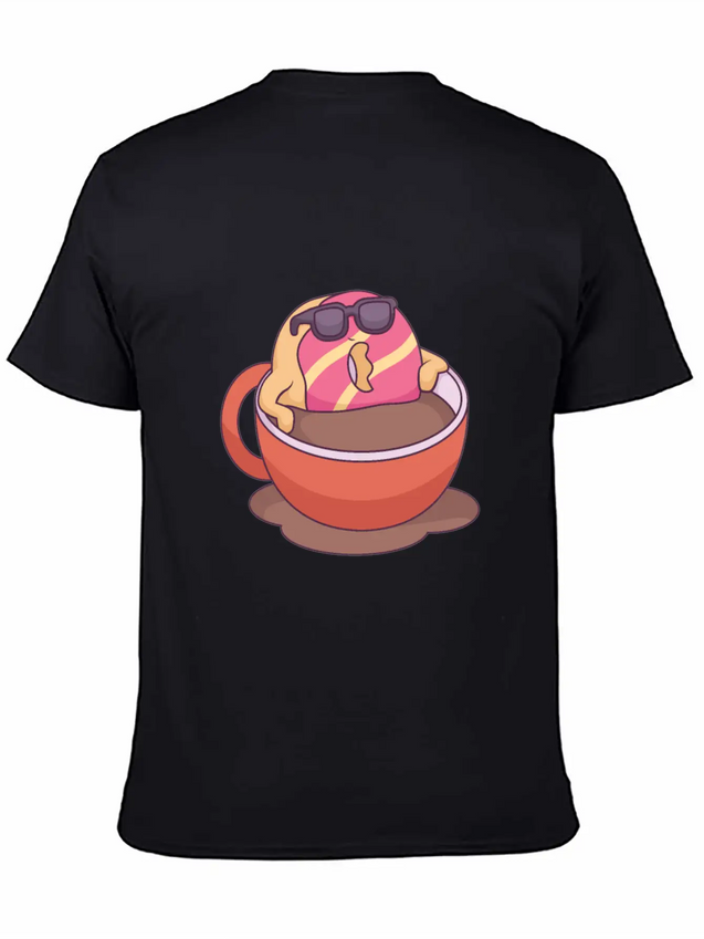 Food Choco Pool Lightweight Cotton T-Shirt – Daily Comfort Graphic Shirt