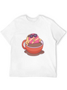 Food Choco Pool Lightweight Cotton T-Shirt – Daily Comfort Graphic Shirt
