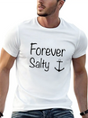 Forever Salty Lightweight Cotton T-Shirt – Daily Comfort Graphic Shirt