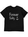 Forever Salty Lightweight Cotton T-Shirt – Daily Comfort Graphic Shirt
