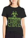Forget Lab Safety I Want Super Powers Lightweight Cotton T-Shirt – Daily Comfort Graphic Shirt
