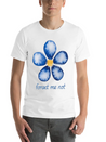 Forget Me Not Lightweight Cotton T-Shirt – Daily Comfort Graphic Shirt