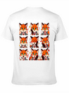 Fox Feels: A Collection Of Anime Emotions Lightweight Cotton T-Shirt – Daily Comfort Graphic Shirt