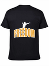 Freedom Independent Equal Rights For Woman Lightweight Cotton T-Shirt – Daily Comfort Graphic Shirt