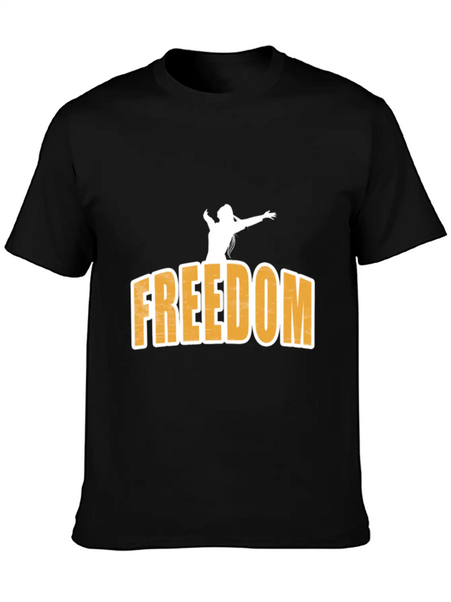 Freedom Independent Equal Rights For Woman Lightweight Cotton T-Shirt – Daily Comfort Graphic Shirt