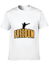 Freedom Independent Equal Rights For Woman Lightweight Cotton T-Shirt – Daily Comfort Graphic Shirt