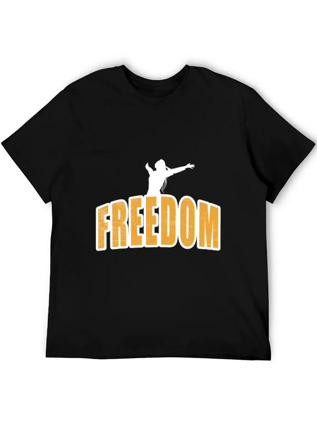 Freedom Independent Equal Rights For Woman Lightweight Cotton T-Shirt – Daily Comfort Graphic Shirt