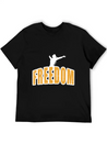 Freedom Independent Equal Rights For Woman Lightweight Cotton T-Shirt – Daily Comfort Graphic Shirt