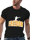 Freedom Independent Equal Rights For Woman Lightweight Cotton T-Shirt – Daily Comfort Graphic Shirt