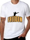 Freedom Independent Equal Rights For Woman Lightweight Cotton T-Shirt – Daily Comfort Graphic Shirt
