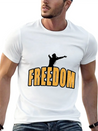 Freedom Independent Equal Rights For Woman Lightweight Cotton T-Shirt – Daily Comfort Graphic Shirt