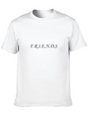 Friends. Lightweight Cotton T-Shirt – Daily Comfort Graphic Shirt