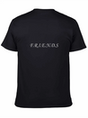 Friends. Lightweight Cotton T-Shirt – Daily Comfort Graphic Shirt