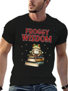 Froggy Wisdom Lightweight Cotton T-Shirt – Daily Comfort Graphic Shirt