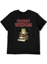Froggy Wisdom Lightweight Cotton T-Shirt – Daily Comfort Graphic Shirt