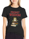 Froggy Wisdom Lightweight Cotton T-Shirt – Daily Comfort Graphic Shirt