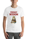 Froggy Wisdom Lightweight Cotton T-Shirt – Daily Comfort Graphic Shirt