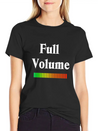 Full Volume Lightweight Cotton T-Shirt – Daily Comfort Graphic Shirt