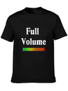 Full Volume Lightweight Cotton T-Shirt – Daily Comfort Graphic Shirt