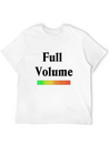 Full Volume Lightweight Cotton T-Shirt – Daily Comfort Graphic Shirt