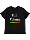 Full Volume Lightweight Cotton T-Shirt – Daily Comfort Graphic Shirt