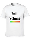 Full Volume Lightweight Cotton T-Shirt – Daily Comfort Graphic Shirt