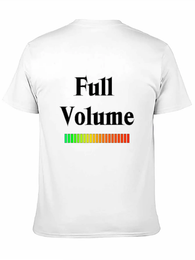 Full Volume Lightweight Cotton T-Shirt – Daily Comfort Graphic Shirt