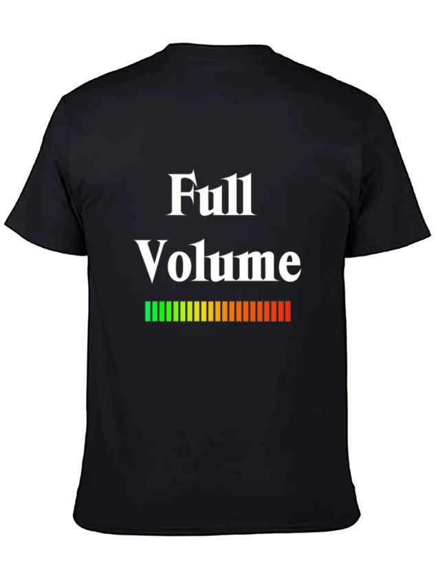 Full Volume Lightweight Cotton T-Shirt – Daily Comfort Graphic Shirt