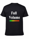 Full Volume Lightweight Cotton T-Shirt – Daily Comfort Graphic Shirt